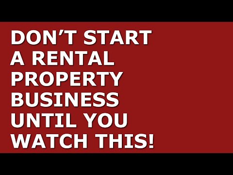 How to Start a Rental Property Business [Video]