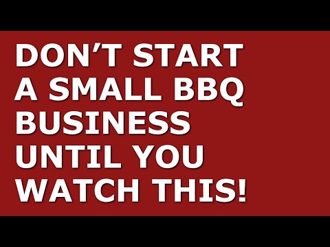 How to Start a Small BBQ Business [Video]