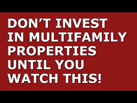 Investing in Multifamily Properties | How to Invest In Multifamily Properties [Video]