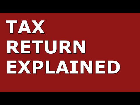Tax Return Explained | Everything You Need to Know [Video]
