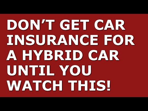 Best Car Insurance for a Hybrid Car | Plus, ‘Trick’ to Lower Your Car Insurance [Video]