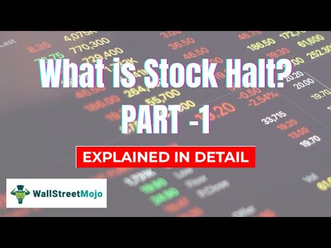 All about Stock halt- Easy Explaination- Part 1 [Video]