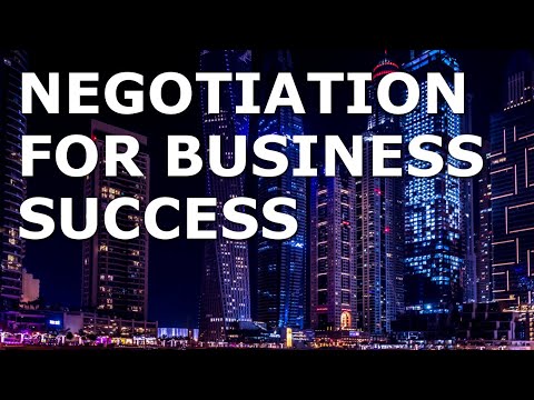 Negotiation for Business Success [Video]