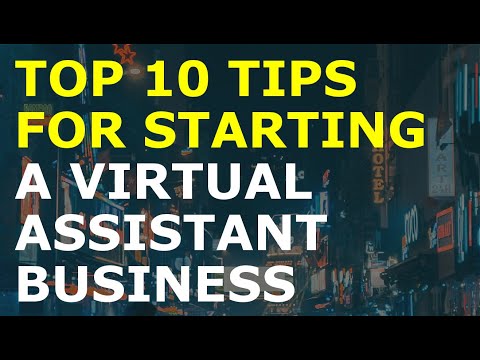 How to Start a Virtual Assistant Business [Video]