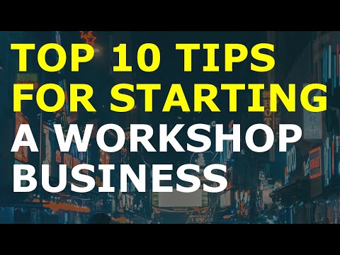 How to Start a Workshop Business [Video]