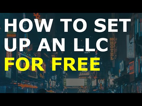 How to Set Up an LLC for Free | Including a Surprise Gift that is Essential for Starting a Business [Video]