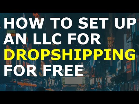 How to Set Up an LLC for Dropshipping for Free | Including an Essential for Starting a Business [Video]