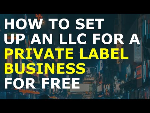 How to Set Up an LLC for Private Label Business for Free [Video]