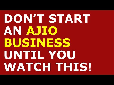 How to Start an Ajio Business [Video]