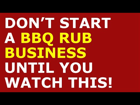 How to Start a BBQ Rub Business [Video]