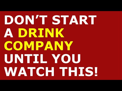 How to Start a Drink Company Business [Video]