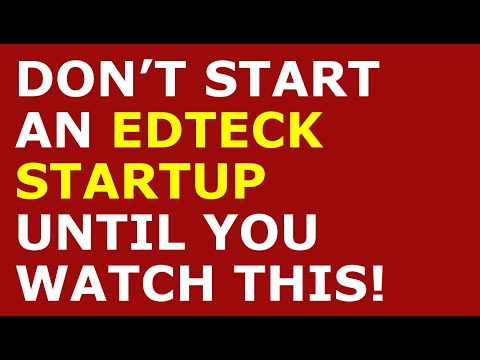 How to Start an Edteck Startup Business [Video]