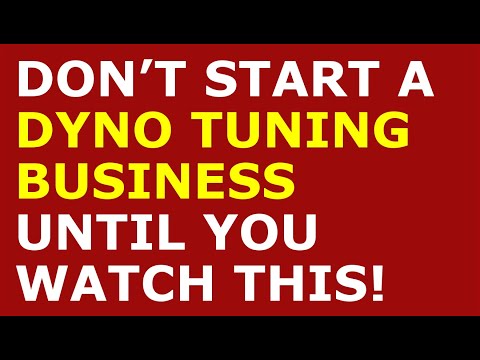 How to Start a Dyno Tuning Business [Video]