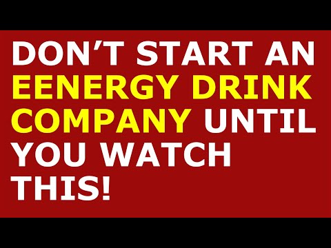 How to Start an Energy Drink Company Business | Free Energy Drink Business Plan Template Included [Video]