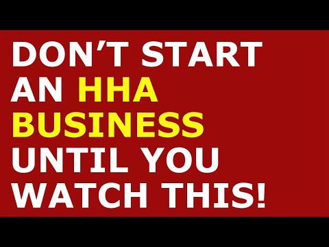 How to Start an HHA Business | Free HHA Business Plan Template Included [Video]