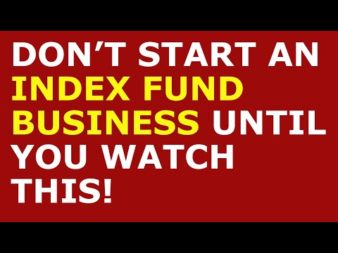 How to Start an Index Fund Business | Free Index Fund Business Plan Template Included [Video]