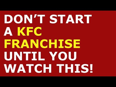 How to Start a KFC Franchise Business | Free KFC Franchise Business Plan Template Included [Video]