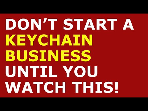 How to Start a Keychain Business | Free Keychain Business Plan Template Included [Video]