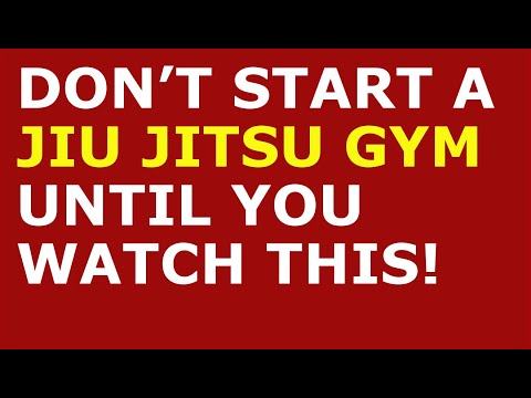 How to Start a Jiu Jitsu Gym Business | Free Jiu Jitsu Gym Business Plan Template Included [Video]