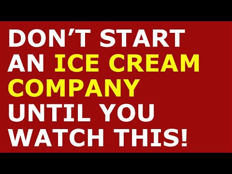 How to Start an Ice Cream Company Business | Free Ice Cream Business Plan Template Included [Video]