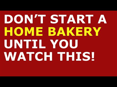 How to Start a Home Bakery Business | Free Home Bakery Business Plan Template Included [Video]