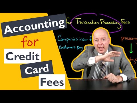 Accounting for Transaction Processing Fees [Video]