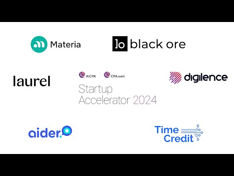 2024 AICPA and CPA.com Startup Accelerator [Video]