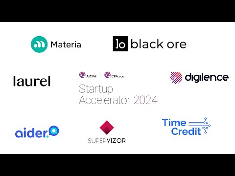 2024 AICPA and CPA.com Startup Accelerator [Video]