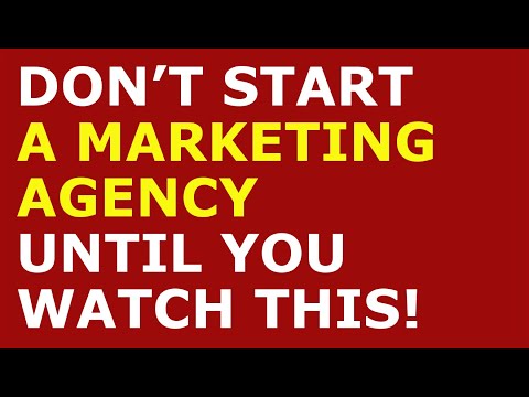 How to Start a Marketing Agency Business | Free Marketing Agency Business Plan Template Included [Video]