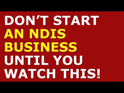 How to Start an NDIS Business | Free NDIS Business Plan Template Included [Video]