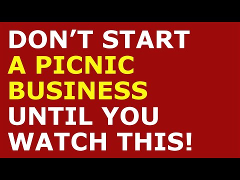 How to Start a Picnic Business | Free Picnic Business Plan Template Included [Video]