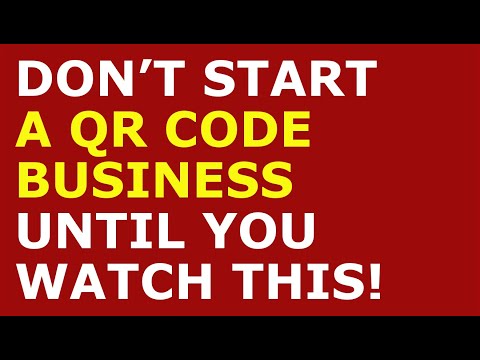 How to Start a QR Code Business | Free QR Code Business Plan Template Included [Video]