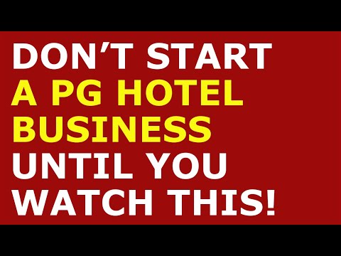 How to Start a PG Hotel Business | Free PG Hotel Business Plan Template Included [Video]