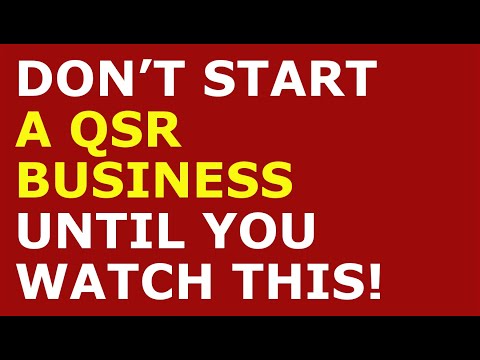 How to Start a QSR Business | Free QSR Business Plan Template Included [Video]