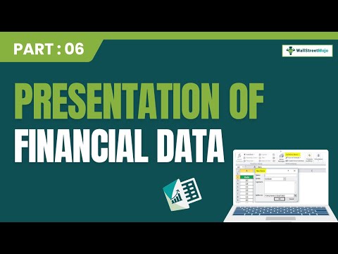 Mastering Financial Data Presentations | Wallstreetmojo Series [Video]