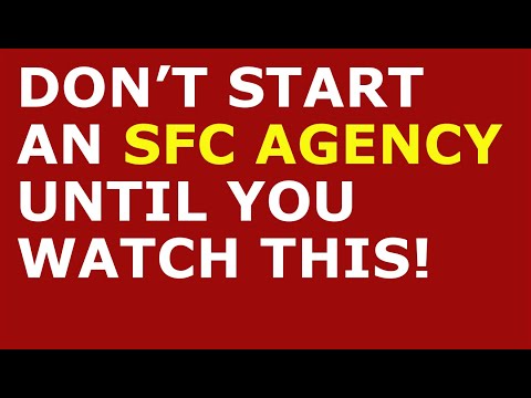 How to Start a SFC Agency Business | Free SFC Agency Business Plan Template Included [Video]