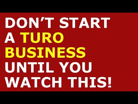 How to Start a Turo Business | Free Turo Business Plan Template Included [Video]