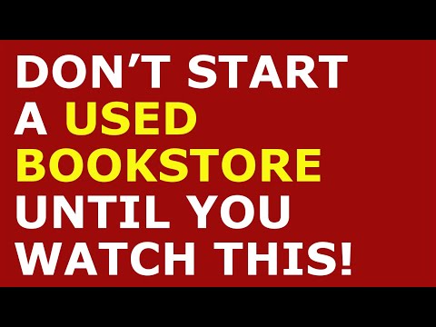 How to Start a Used Bookstore Business | Free Used Bookstore Business Plan Template Included [Video]