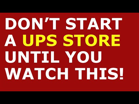 How to Start a UPS Store Business | Free UPS Store Business Plan Template Included [Video]