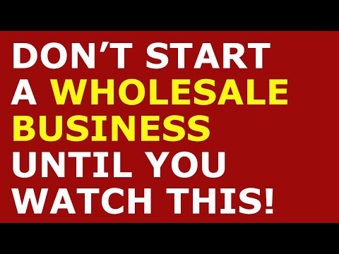 How to Start a Wholesale Business | Free Wholesale Business Plan Template Included [Video]