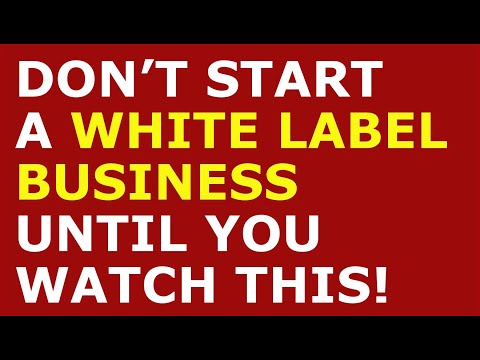 How to Start a White Label Business | Free White Label Business Plan Template Included [Video]