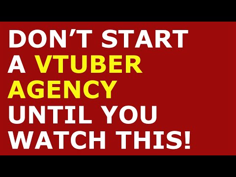How to Start a Vtuber Agency Business | Free Vtuber Agency Business Plan Template Included [Video]