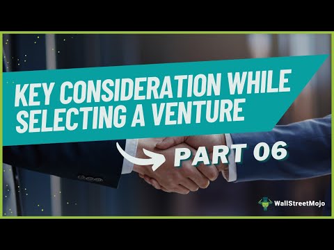 Key Considerations While Selecting a Venture 🔍💡 | Wallstreetmojo Venture Capital Series Part 6 [Video]