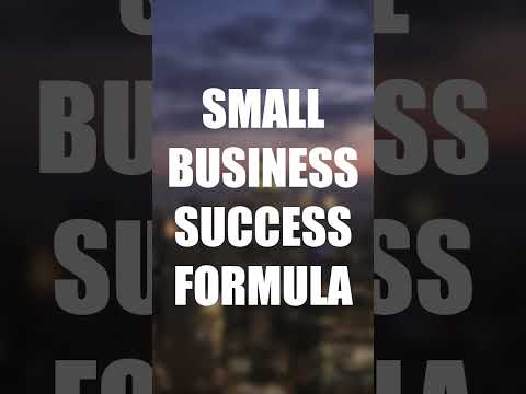 Small Business Success Formula [Video]