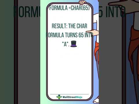 CHAR FORMULA – WALLSTREETMOJO EXCEL MINI SERIES [Video]