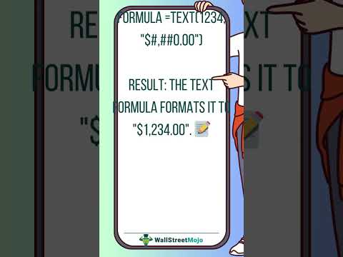 TEXT formula – Wallstreetmojo Excel Mini Series [Video]