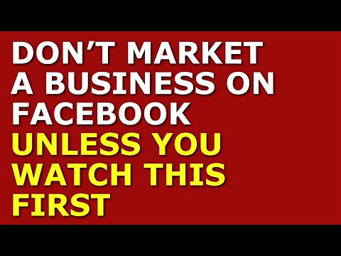 How to Market a Business on Facebook | Marketing Strategies for a Business on Facebook [Video]