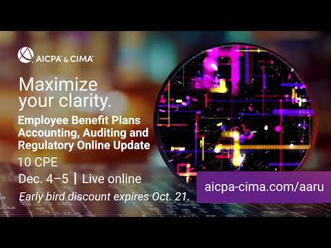 AICPA & CIMA Employee Benefit Plans Conference – short [Video]