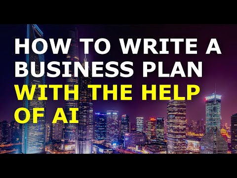 How to Write a Business Plan with the Help of AI [Video]